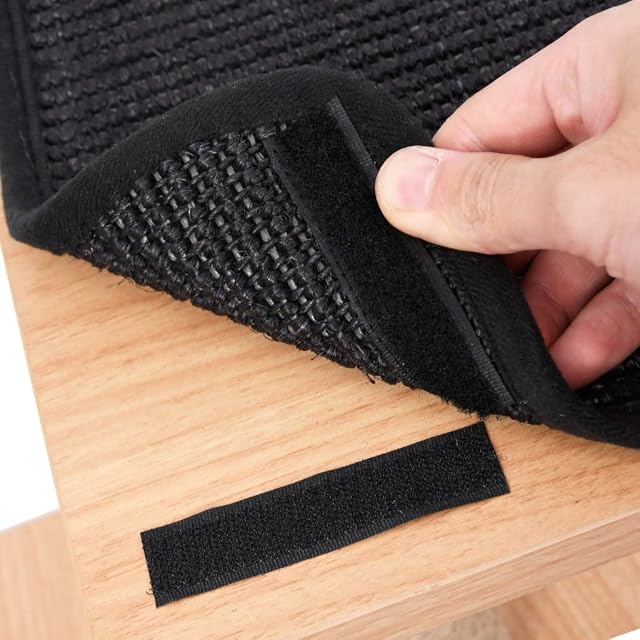 Foto 6 de 6 de vidaXL Rascador para Gatos con Alfombra Rascadora Casita Poste de Sisal 82 cm