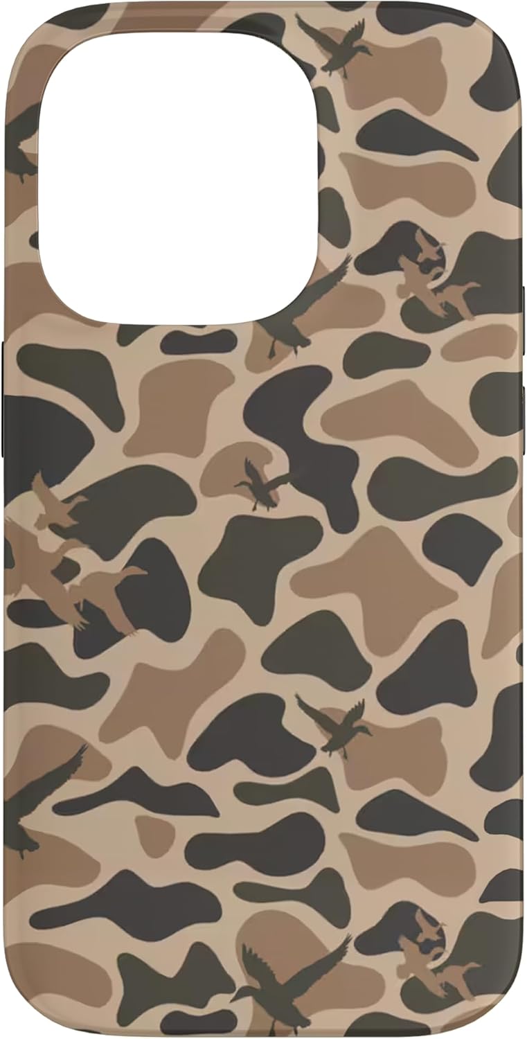 iPhone 14 Pro Waterfowl Hunting Camo Camouflage Duck Hunters Case