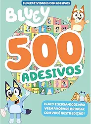 Bluey Superatividades com Adesivos - 500 Adesivos