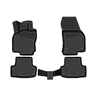 ELEMENT Set di Tappetini Auto in Gomma TPE 3D per SKODA Karoq | 2017