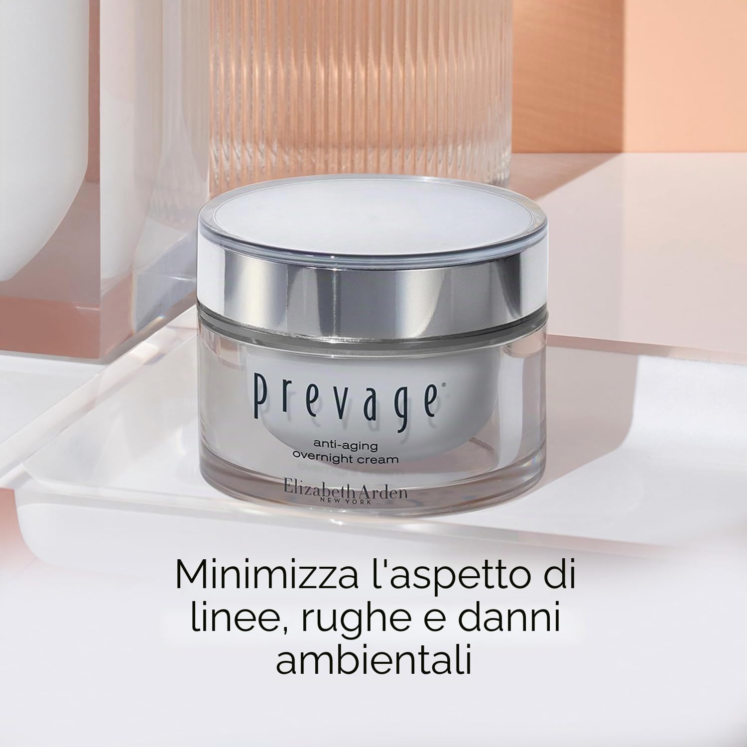 Elizabeth Arden PREVAGE® Crema anti-invecchiamento per la notte 50 ml, crema riparatrice e idratante, cura viso anti-invecchiamento e antiossidante
