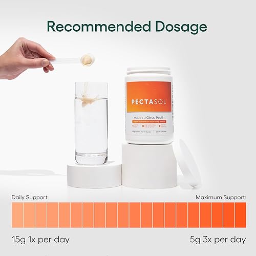 Miniatura 8 de EcoNugenics Paquete de suplemento de rescate desintoxicante para hombres y mujeres  Fibra de pectina cítrica modificada con PectaSol + 2 botellas de