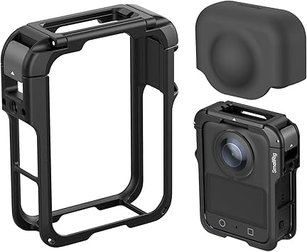 SMALLRIG Camera Cage for DJI Osmo 360, Aluminum Case Protective Frame Mount, Expansion Housing Shell for OSMO 360-5704