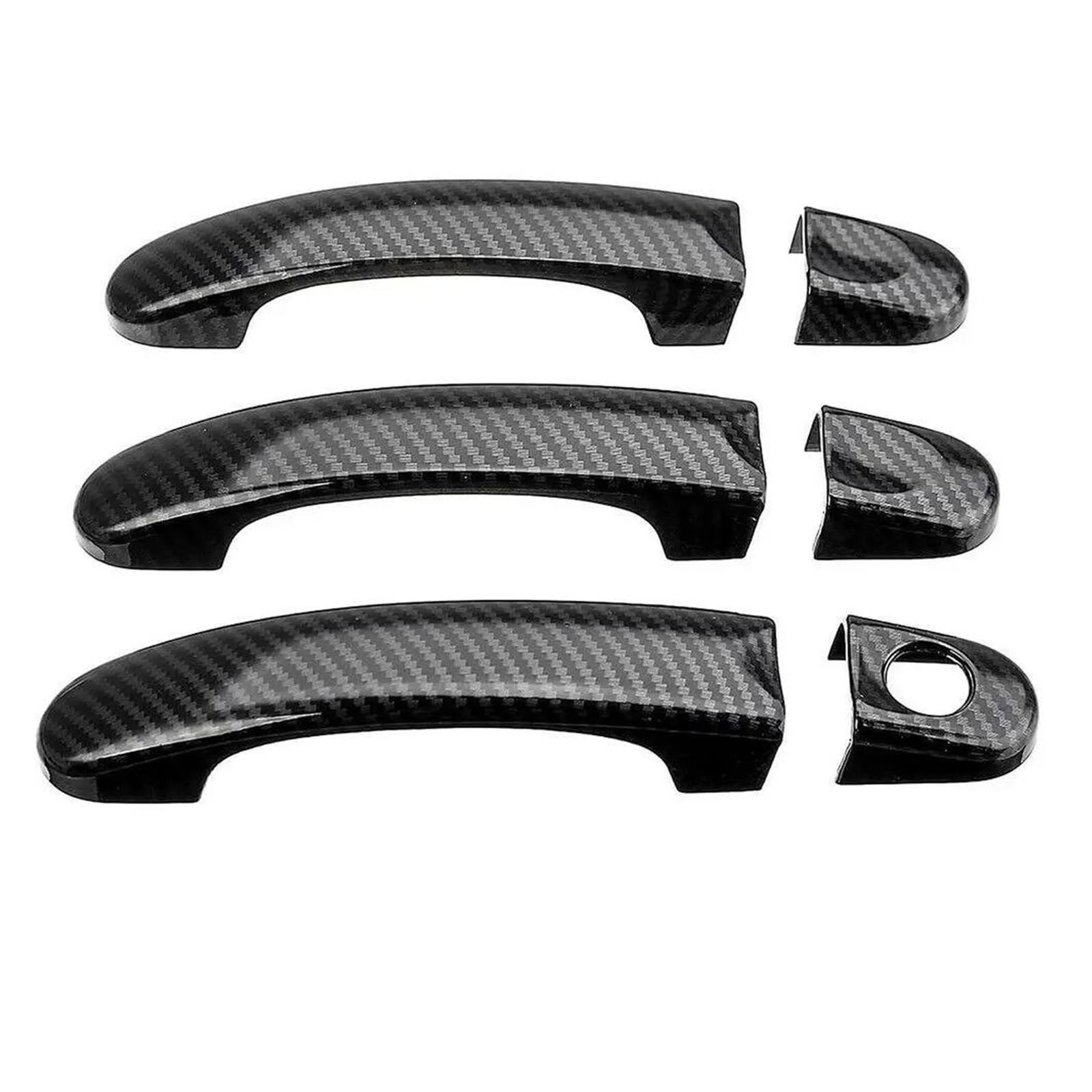 MTVTFECEWG 6Pcs Car Door Handle Cover Set for VW for Transporter T5 T6 for Caddy 2003-2015