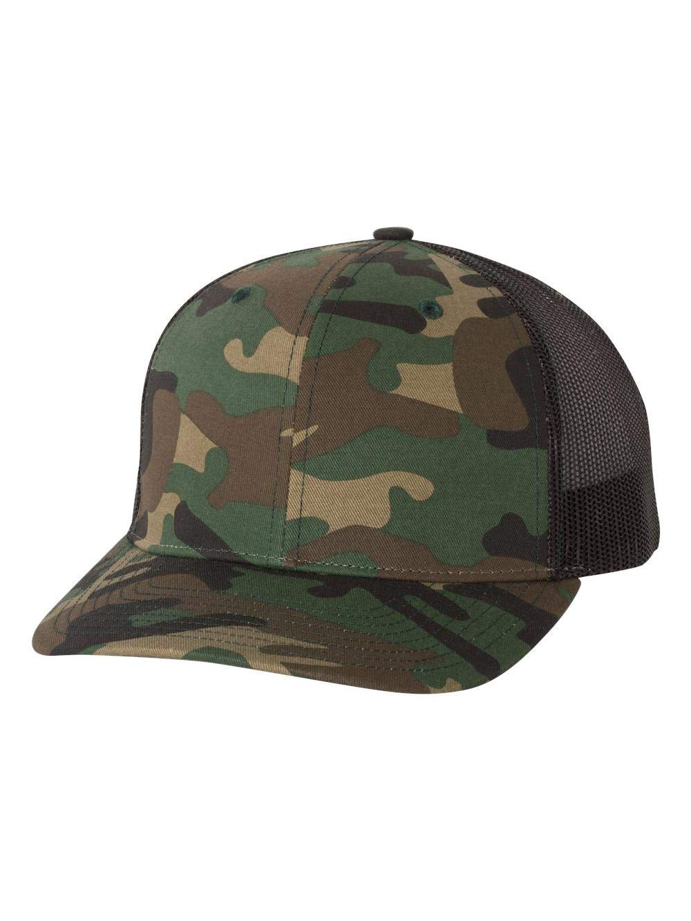 Classic Richardson Trucker Cap with Printed Kryptek Highlander/Buck Design