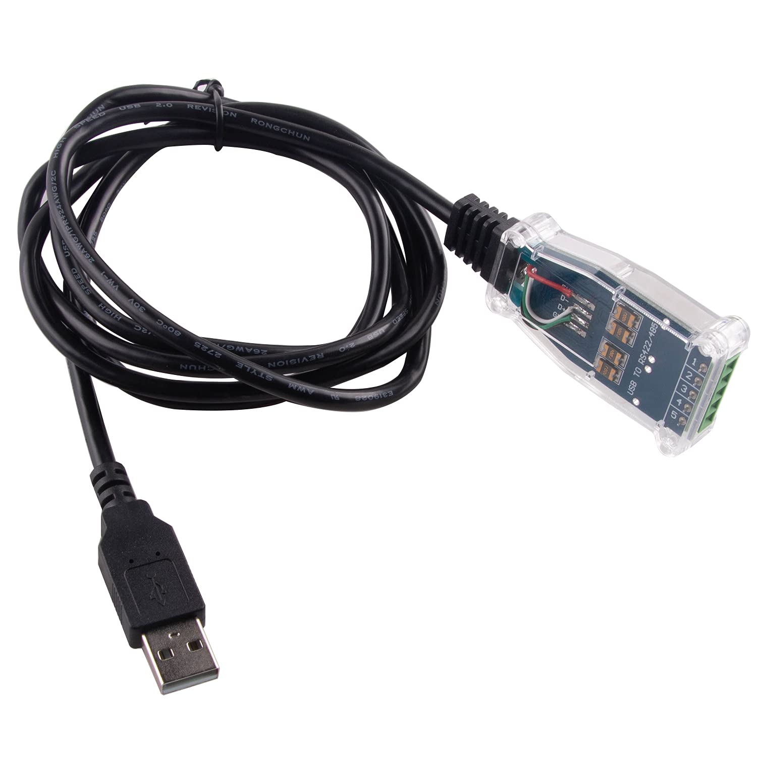 FTDI - Cavo convertitore da USB a RS485 RS422, con chip FTDI FT232RL, lunghezza 1,5 m