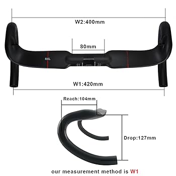 Amazon.co.jp: RXL SL ドロップハンドル 420mm カーボン
