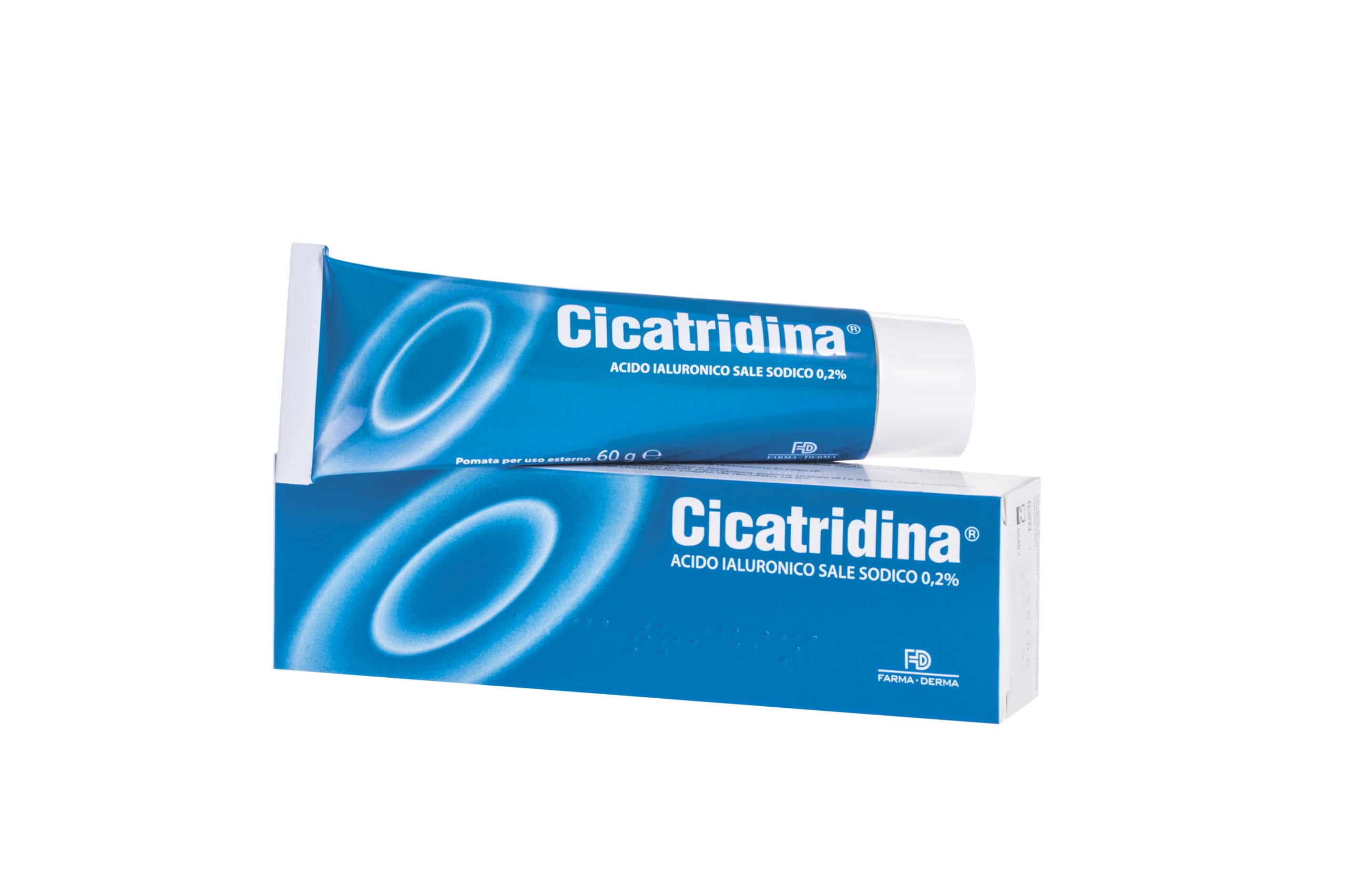 FARMA-DERMA Cicatridina Pomata 60g Acido Ialuronico Sale Sodico 0,2% | Riparazione Barriera Cutanea | Irritazioni, Arrossamenti, Lesioni Superficiali e Profonde | Uso Cutaneo Adulti e Bambini