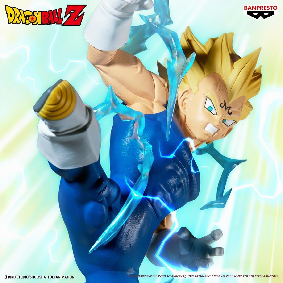 Banpresto Actionfigur Majin Vegeta (Vs Goku Super Saiyan 2) Dragon Ball Z, Match Makers, 15 cm, BP29755P, Mehrfarbig, Sammelfigur, optimal für Anime-Fans