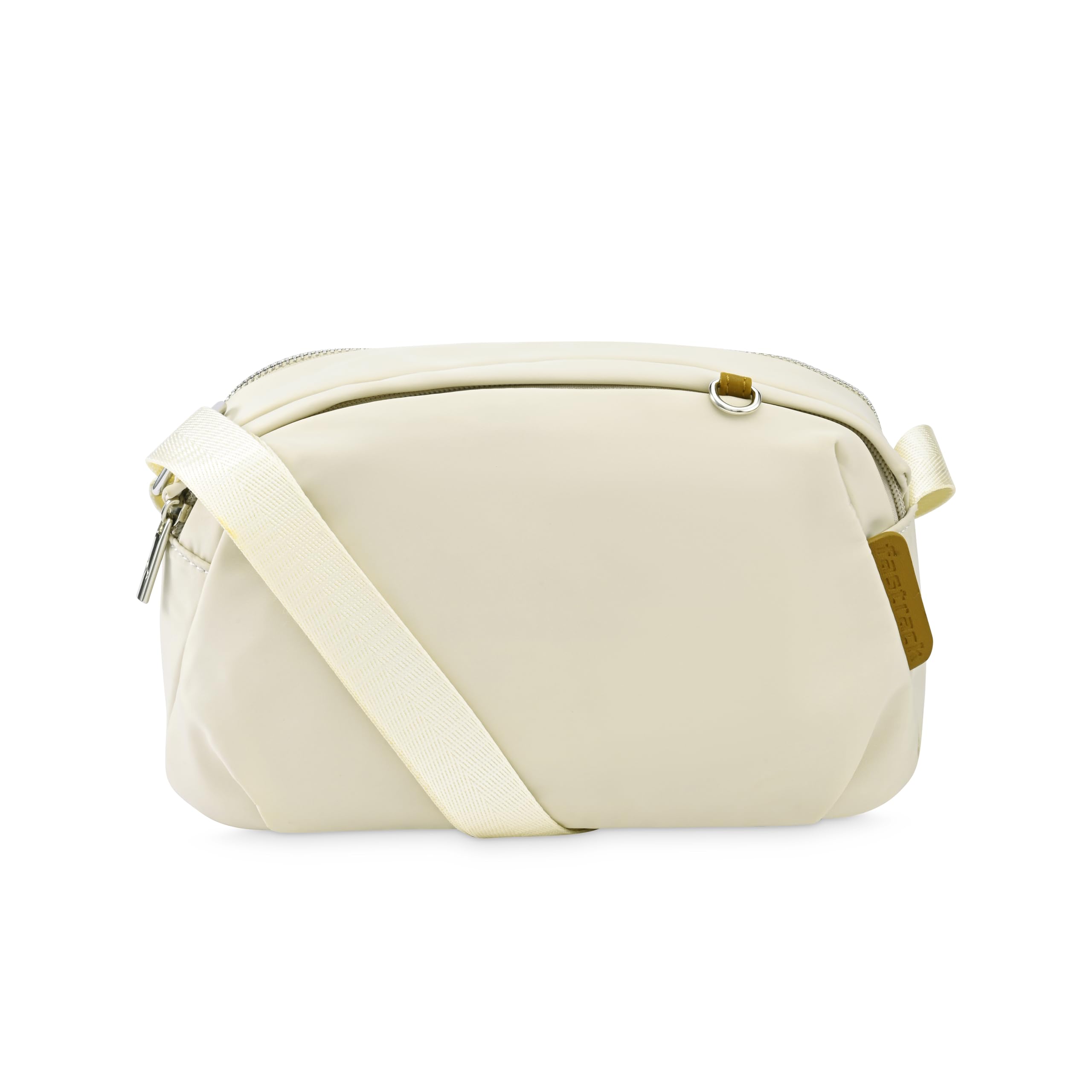 Casual Lightweight Nylon Sling | Nylon Women's Handbags | Sling for Casual Carry, Off White-image-1