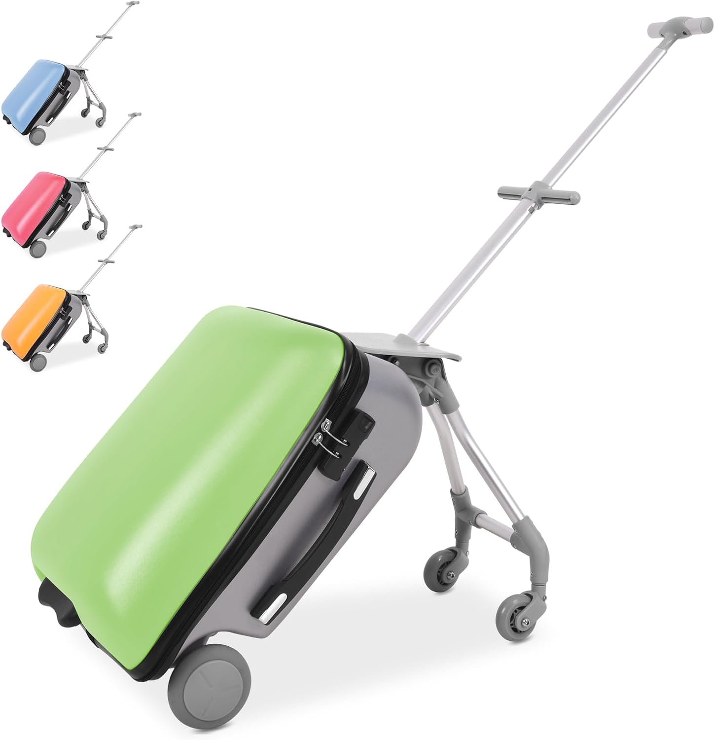 Amazon | [PulSpeed] 子供用スーツケース 乗れる 3WAY キッズ キャリー