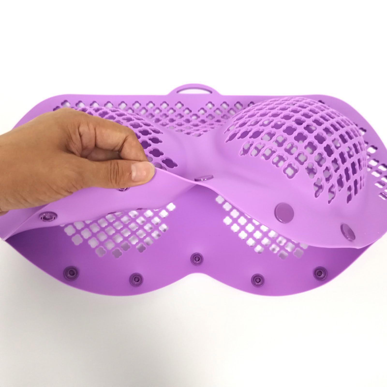 Bolsa de lavandería para ropa delicada Diseño de malla engrosada evita la deformación Lavable a máquina para sujetadores Lencería Ropa interior protectora lavable a máquina sujetador bolsa