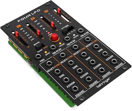 Behringer FOUR LFO Quad LFO مع أشكال موجية قابلة للتخصيص لـ Eurorack