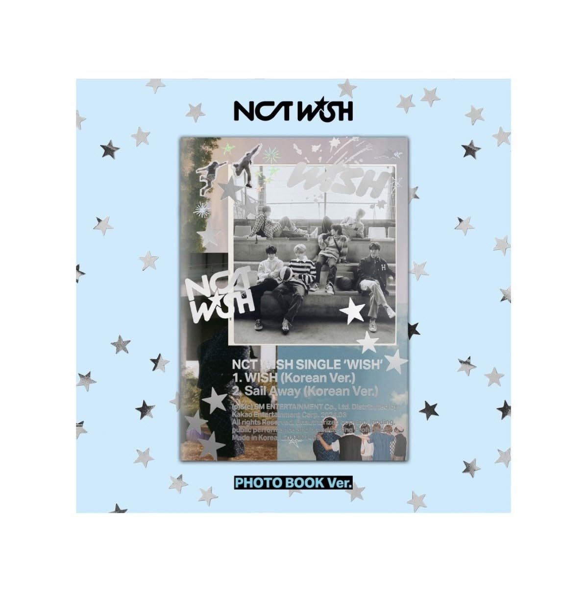 Dreamus Nct Wish - 1St Single Album Wish Photobook Version Cd