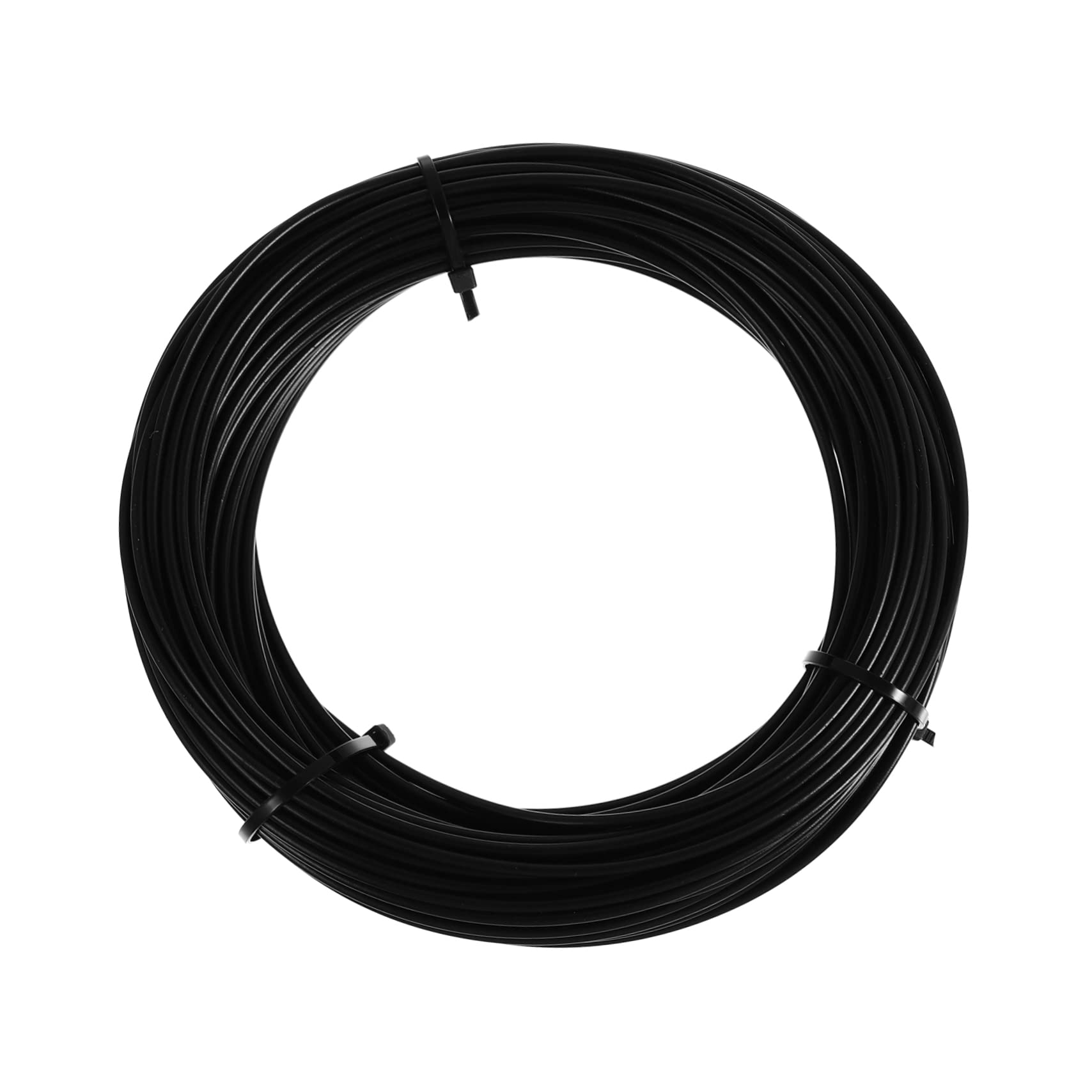 HAWILLOSCH Curtain Wire Coated Stainless Steel Wire Rope 25-Meter for Clothesline Garden Patio Fence Ties