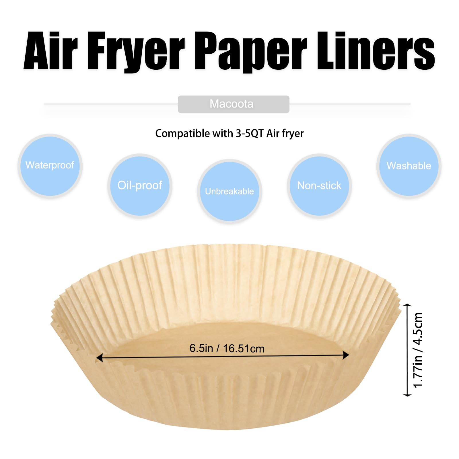 Air Fryer Liners-500