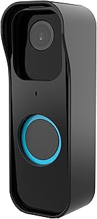 Drilling Door Mount for Blink Doorbell Camera, Blink Doorbell Camera Mount, Accessories for Blink Doorbell Home Security System-Black