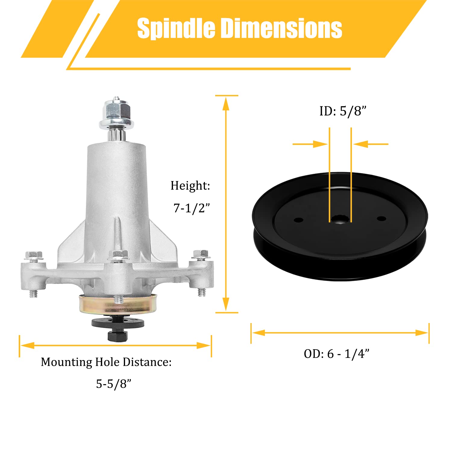 Amazon.com - WELOVEHOME 187292 Spindle Assembly with 195945