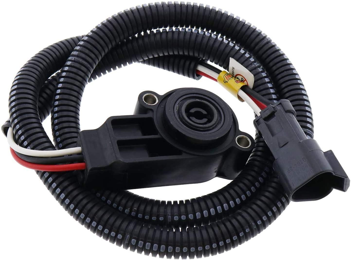 2661466 266-1466 TPS Throttle Position Sensor with Triangle Plug Compatible for Caterpillar CAT Engine C7 C10 C12 C13 3406E