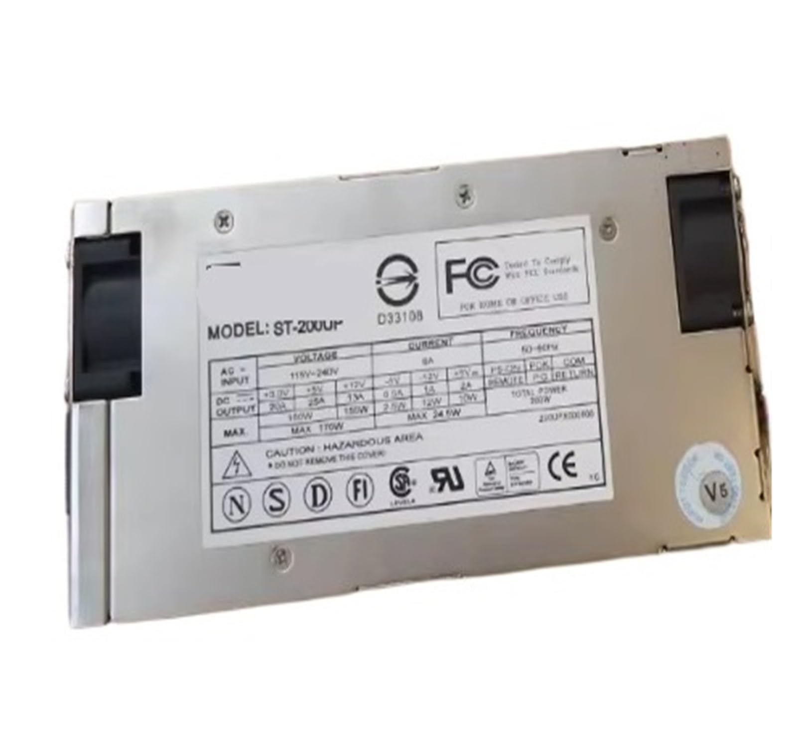 JJKKOZVQF ST-200UP Server Power Supply 200W 1U