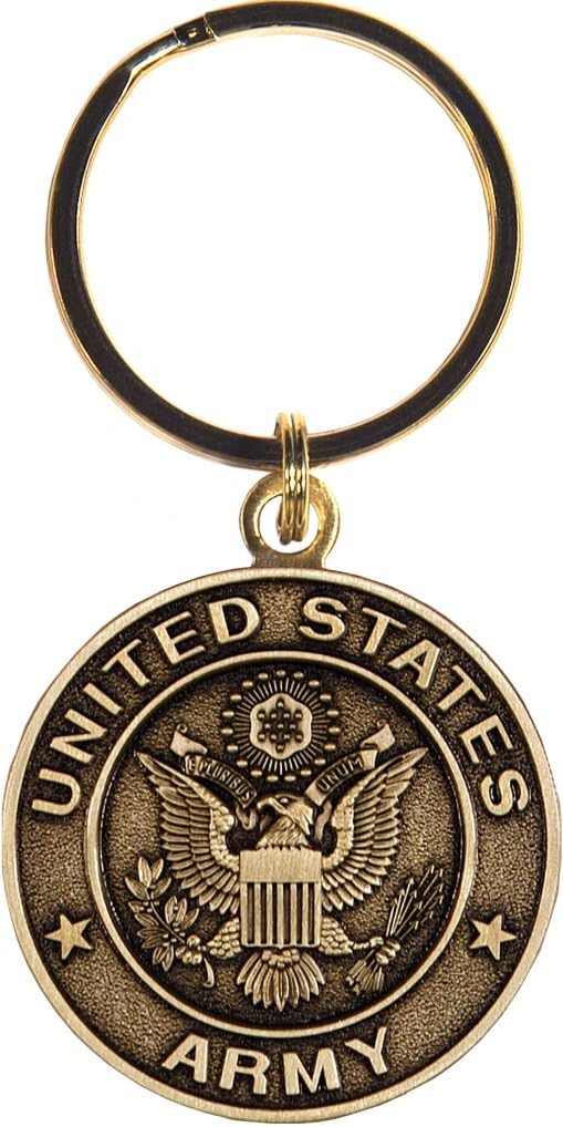 US Army Keychain Military Products Key Rings Gifts for Servicemen and Veterans