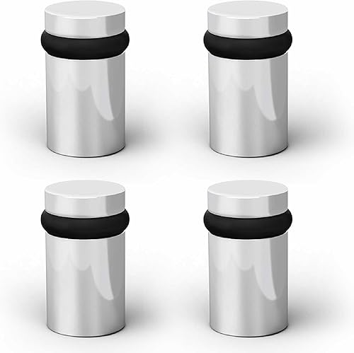 Miniatura 35 de Mega Handles Tope de puerta de piso, protector de pared de instalación rápida, protectores de pared para pomos de puerta, tope de puerta de piso