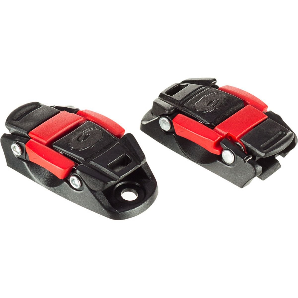 Sidi par de Cierres Caliper Buckle Negro-Rojo