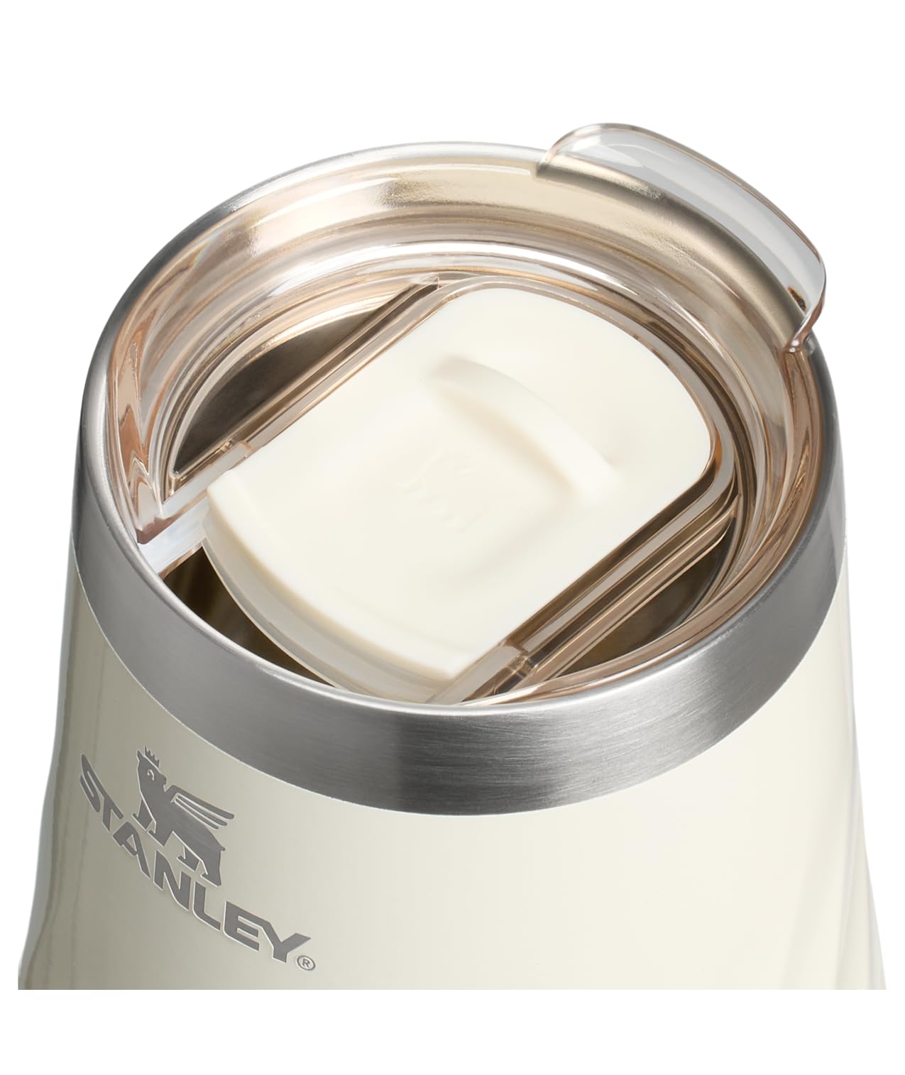 STANLEY Reserve Wine Tumbler | 11 oz Stainless Steel Travel Mug For Wine, Cocktails, Soda | Keeps Drinks Cold for Hours | BPA-Free | Cream Gloss