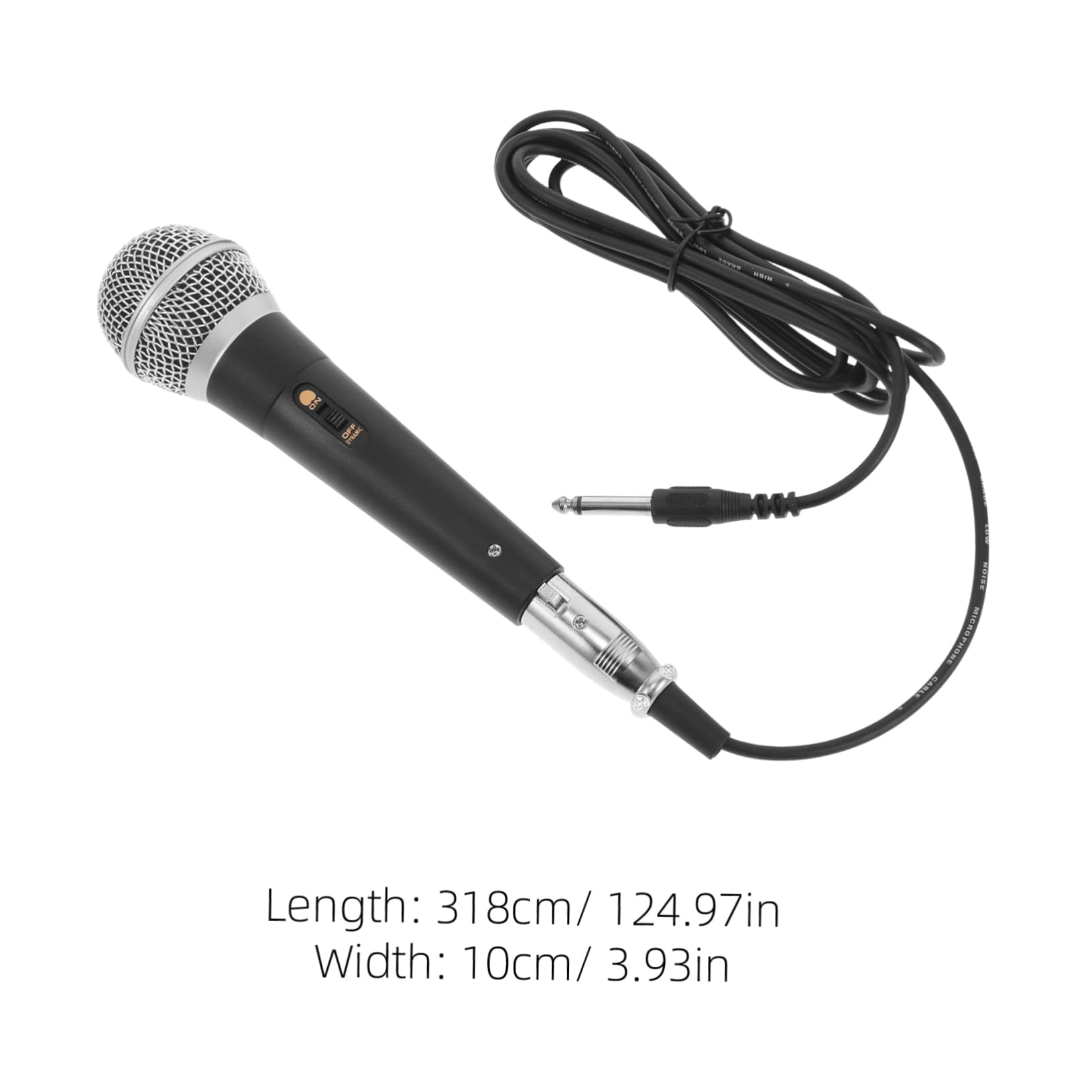 GOOHOCHY Professional Singing Mic Karaoke Mic Cable Dynamic Handheld Microphone for Karaoke Moving Coil Replacement