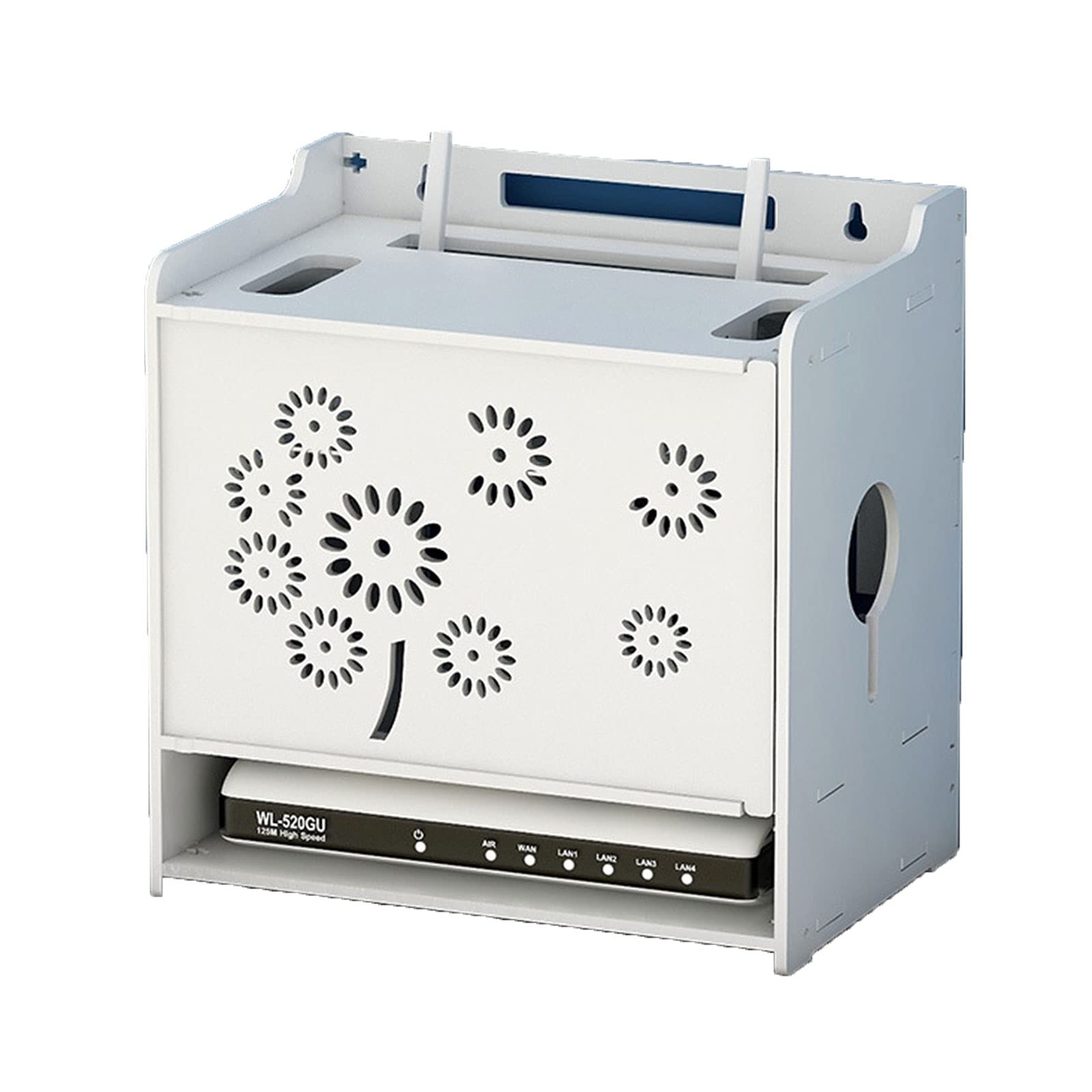 Boîte de rangement pour routeur contre le désordre des fils électriques