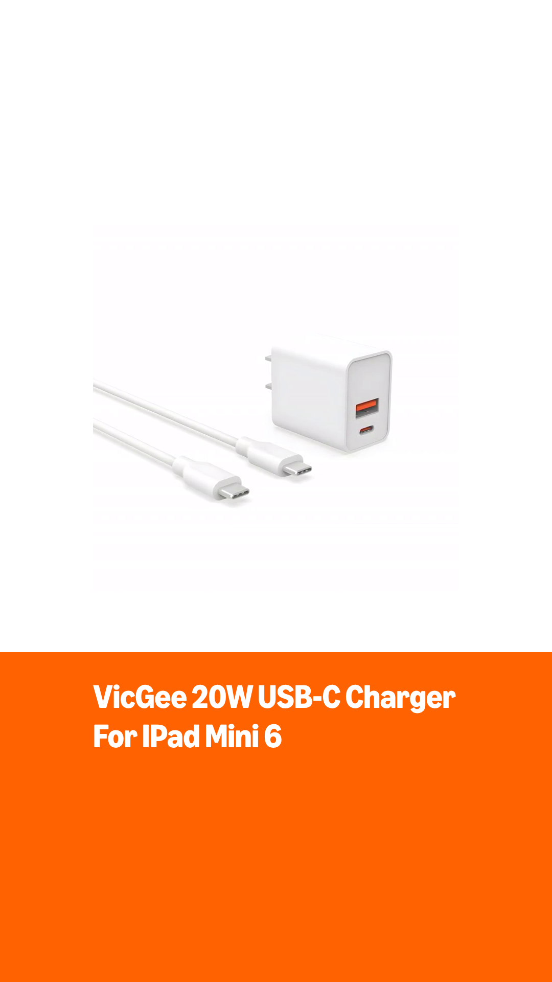 Amazon.com: 20W Type C Charger Fit for iPad mini 6th Generation