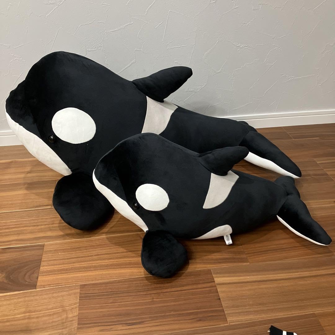Amazon.co.jp: 名古屋港水族館 限定 シャチ 巨大 ぬいぐるみ
