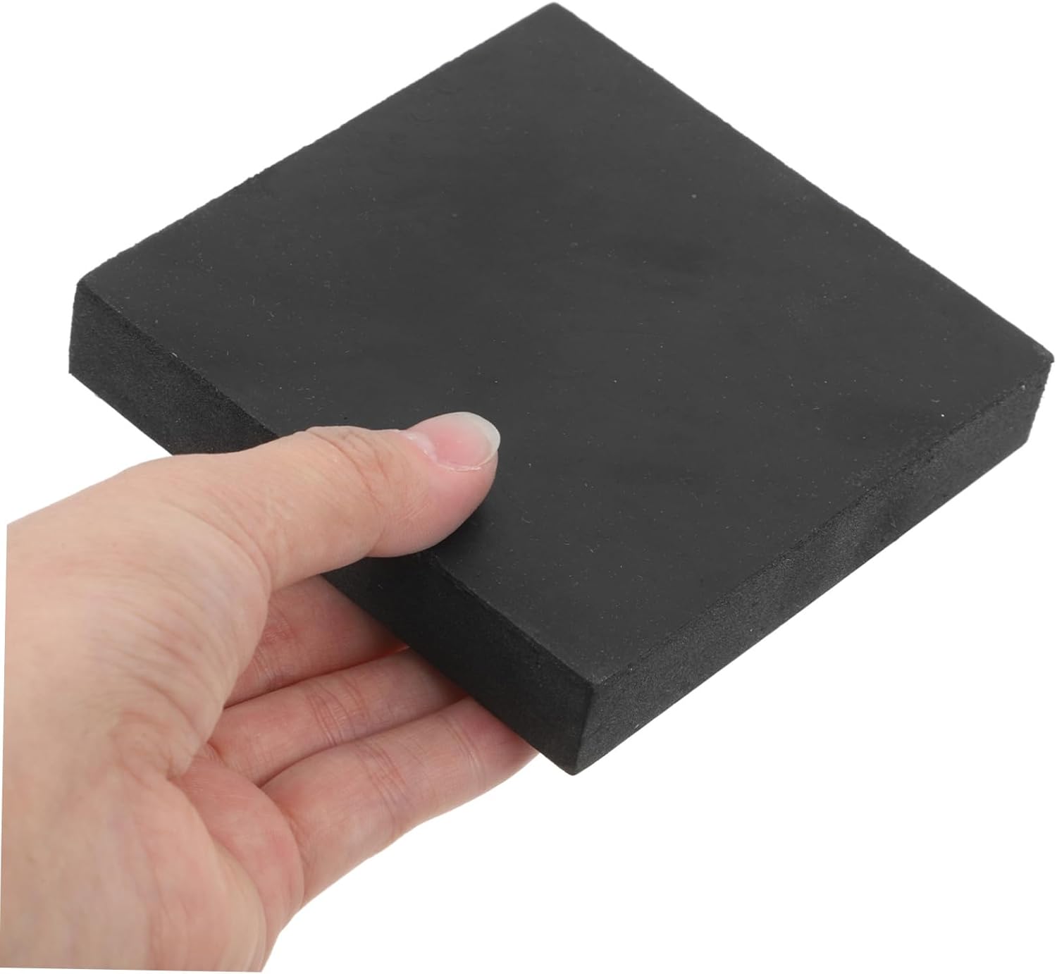 Amosfun 2pcs Rv Stabilizer Pads Rubber Shock Absorbing Block Jack Pads for Camper Leveling Anti-Slip Vibration Control Impact Resistance Design for Stability and Safety