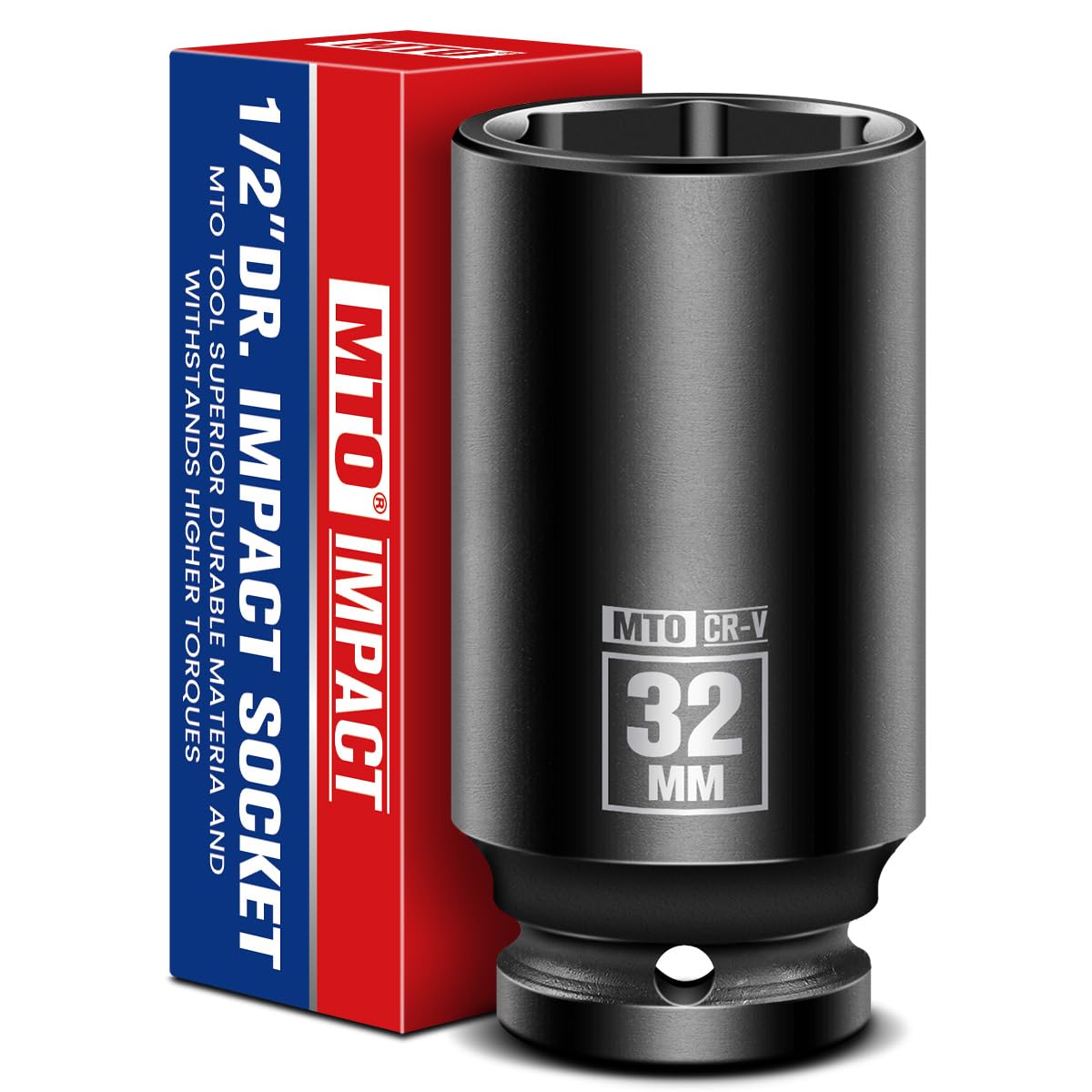 MTO 1/2-Inch Drive 32mm Deep Impact Socket