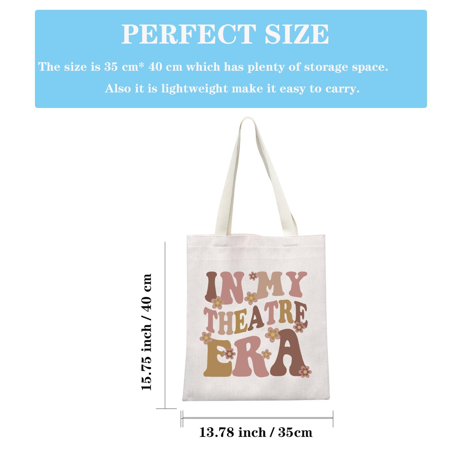 My Theatre Era Theatre Tote Bag for Actor Performer
