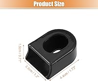 Vista 7 de X AUTOHAUX 2 piezas de silicona para bicicleta, protector de manivela para bicicleta de montaña, funda de gel, protección para brazo de manivela