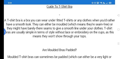 Guide du soutien-gorge t-shirt – vue 5