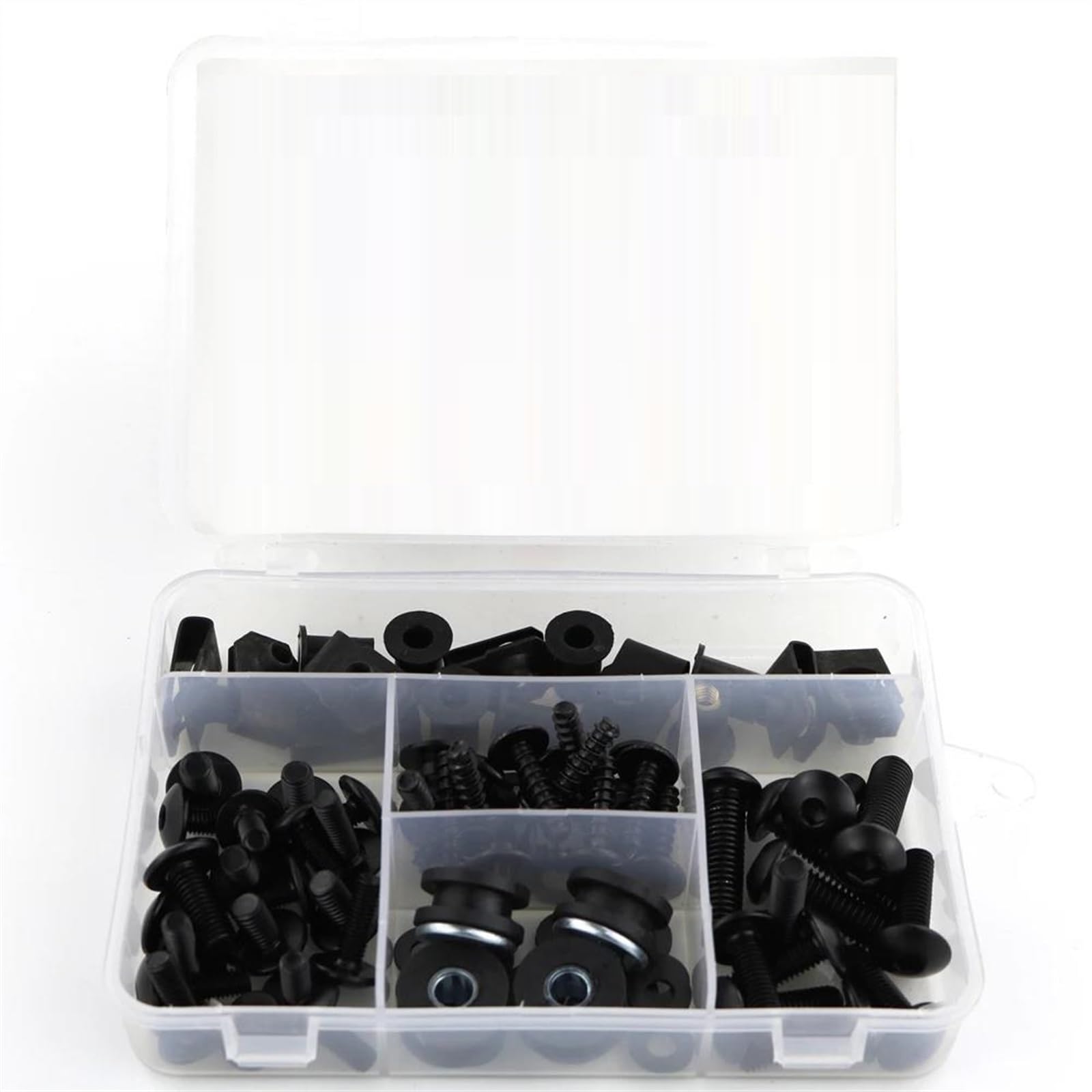Motorcycle Fairing Screws Kit Body Nut Replacement For TDM900 TDM 900 2002-2014 2013 2012 CNC Alloy(Black)