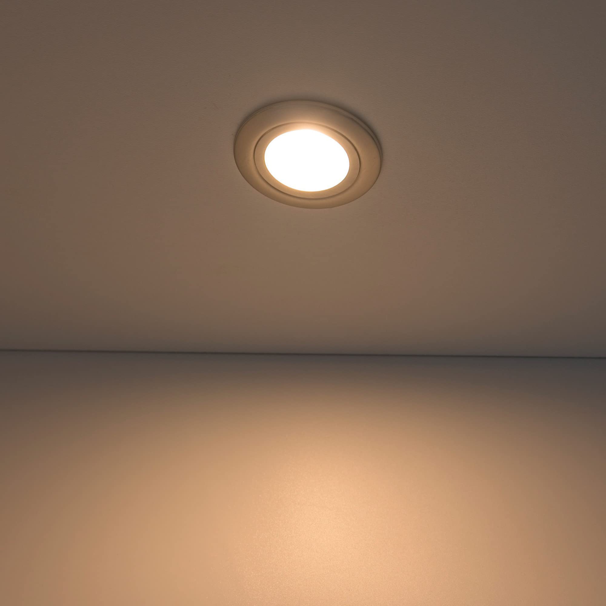 VBLED 3er Set Unterbauleuchte Schrankbeleuchtung Schrankleuchte LED-Schrank-Küchen-Unterbau-Leuchte mit Netzteil und 3 Stufen LED Dimmer…