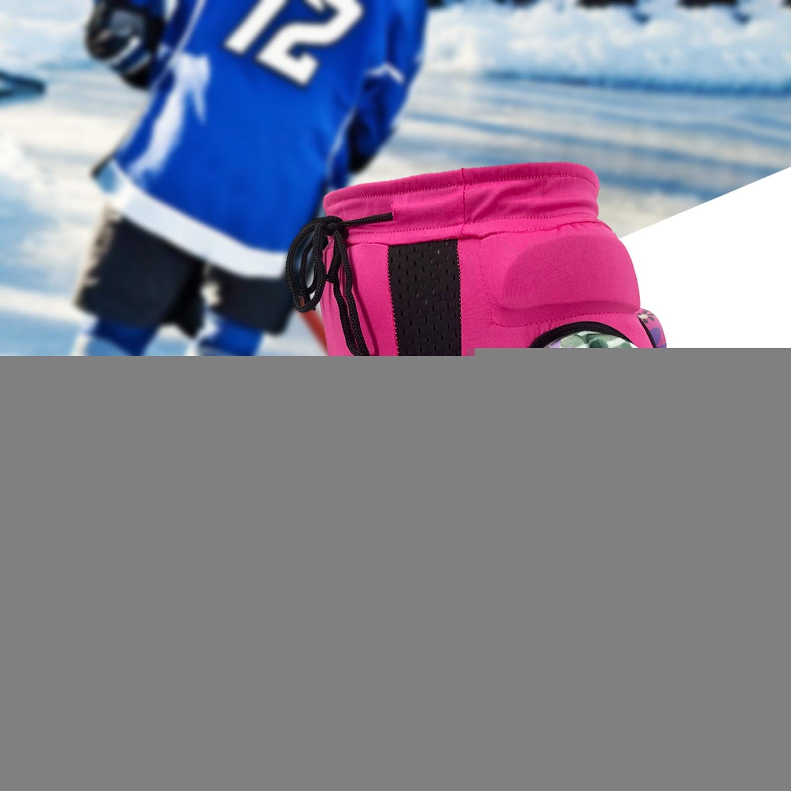 Sharplace Gepolsterte Shorts für Kinder, Hüftschutzpolster, Hüftschutz für Absturzsicherung, Skaten, Schutzausrüstung, Schlagshorts zum Radfahren, Skifahren
