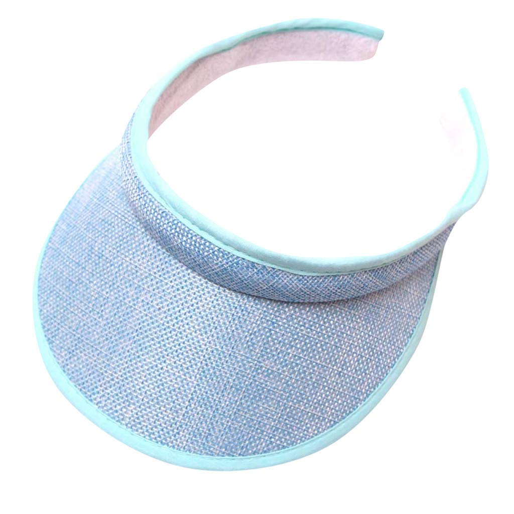 Unisex Visor, Tennis Cap Golf Cap, Outdoor Sport Sun Hat for Cycling Fishing Running Jogging and Other Sports, UV-Protection Sun Cap for Women and Gir