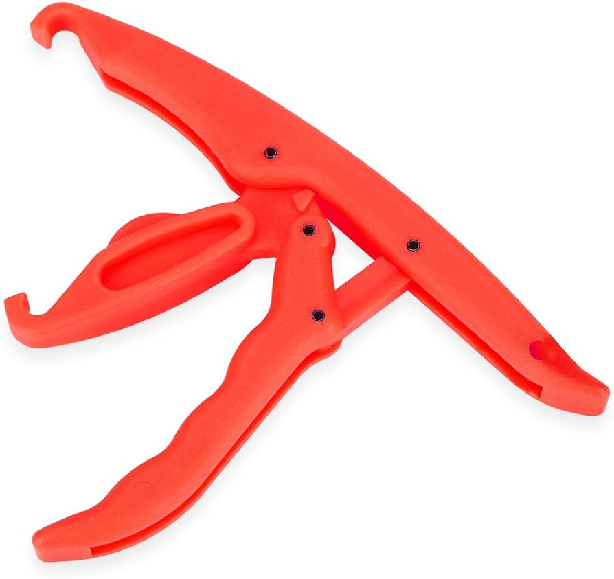 PATIKIL Fish Lip Gripper, 2Pcs Stainless Steel Fish Grip