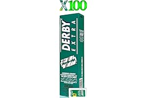 Derby Extra Double Edge Razor Blades - 100 Count