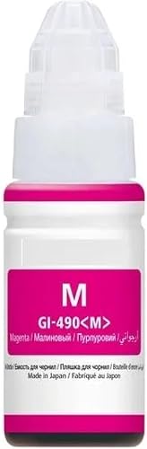 GI-490 Magenta Ink Cartridge for Canon G1400, G2400, G34000 series Printers - Compatible