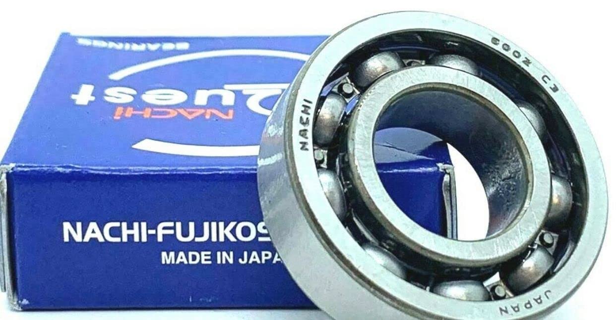 6002 Nachi Bearing Open C3 Japan 15x32x9 Ball Bearings SAME DAY