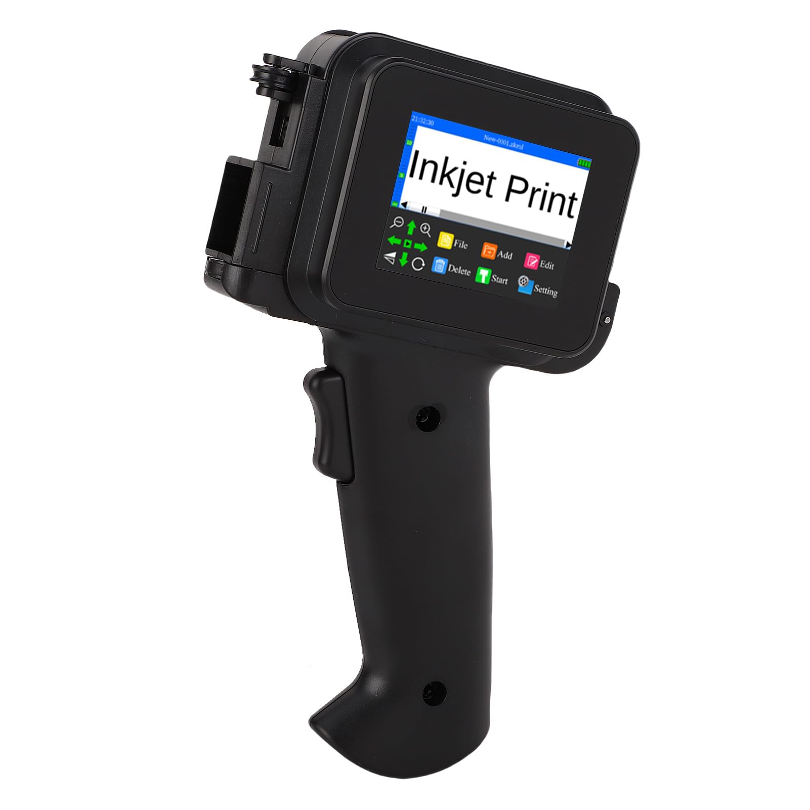Aramox Stampante a Getto d'Inchiostro Portatile, Stampa Portatile con Inchiostro Ad Asciugatura Rapida da 600 DPI per Etichette di Grafiche su Legno e Tessuto