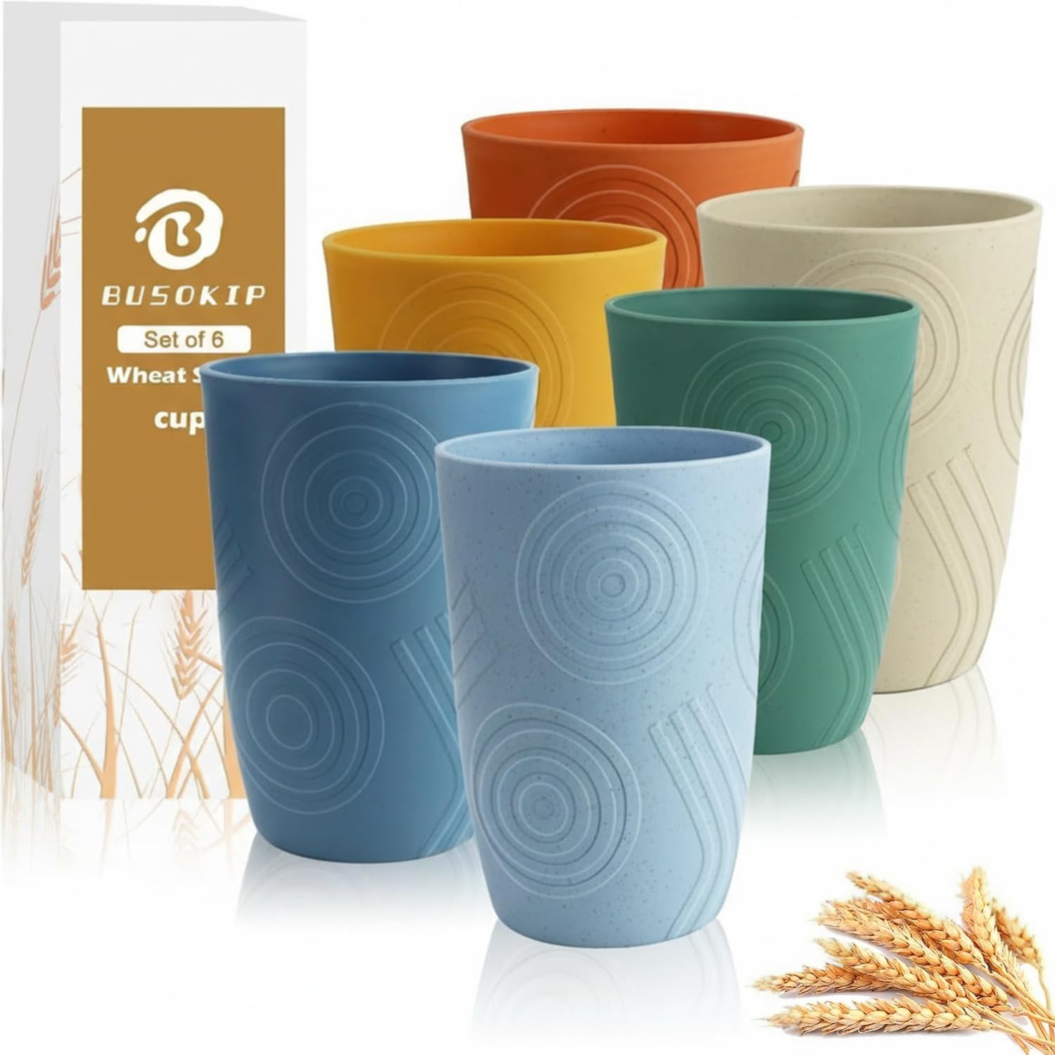 BUSOKIP Wheat Straw Set
