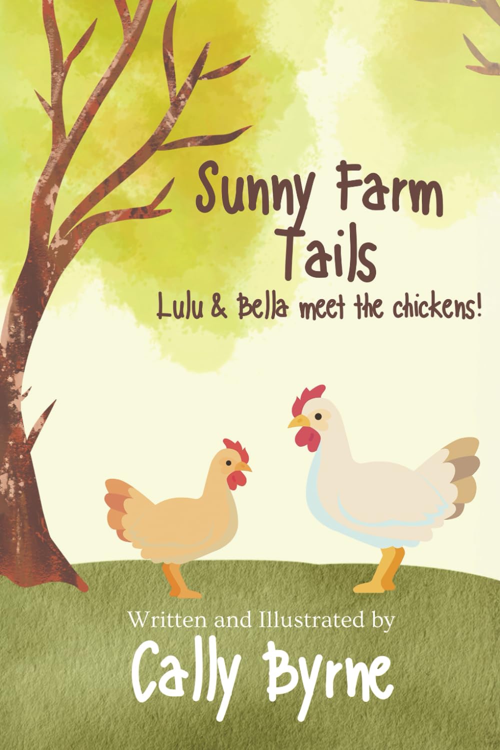 Sunny Farm Tails: Lulu and Bella meet the chickens!