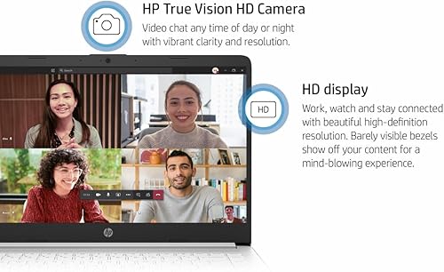 Miniatura 3 de HP Laptop ultraligera de 14 pulgadas para empresas. Intel Quad-Core N4120 ( N4020), 8 GB de RAM, 192 GB de almacenamiento, 1 año Office 365, (64 GB