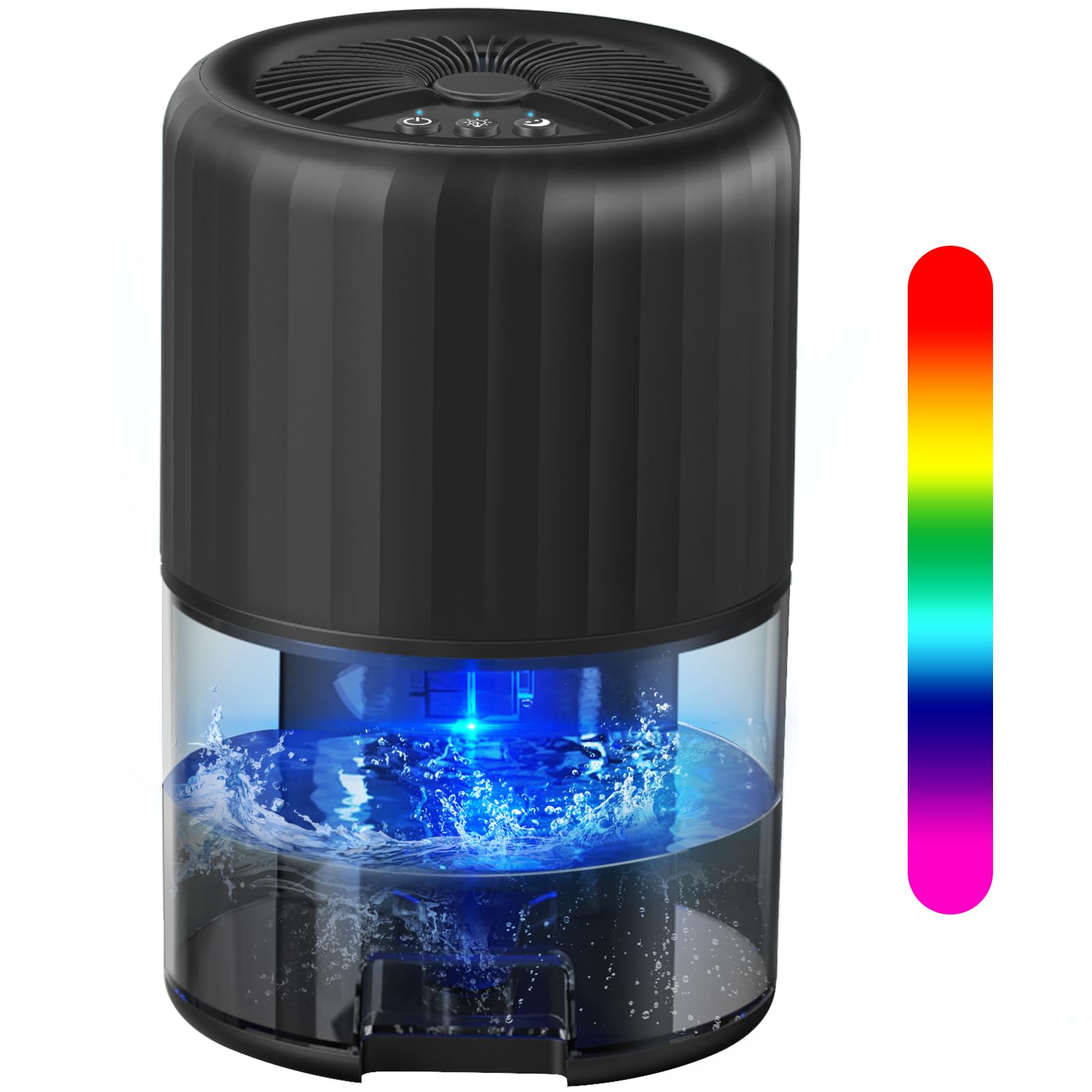 Dehumidifiers for Home,Dehumidifier for Bedroom with Auto Defrost Function, 2200ML Capacit...